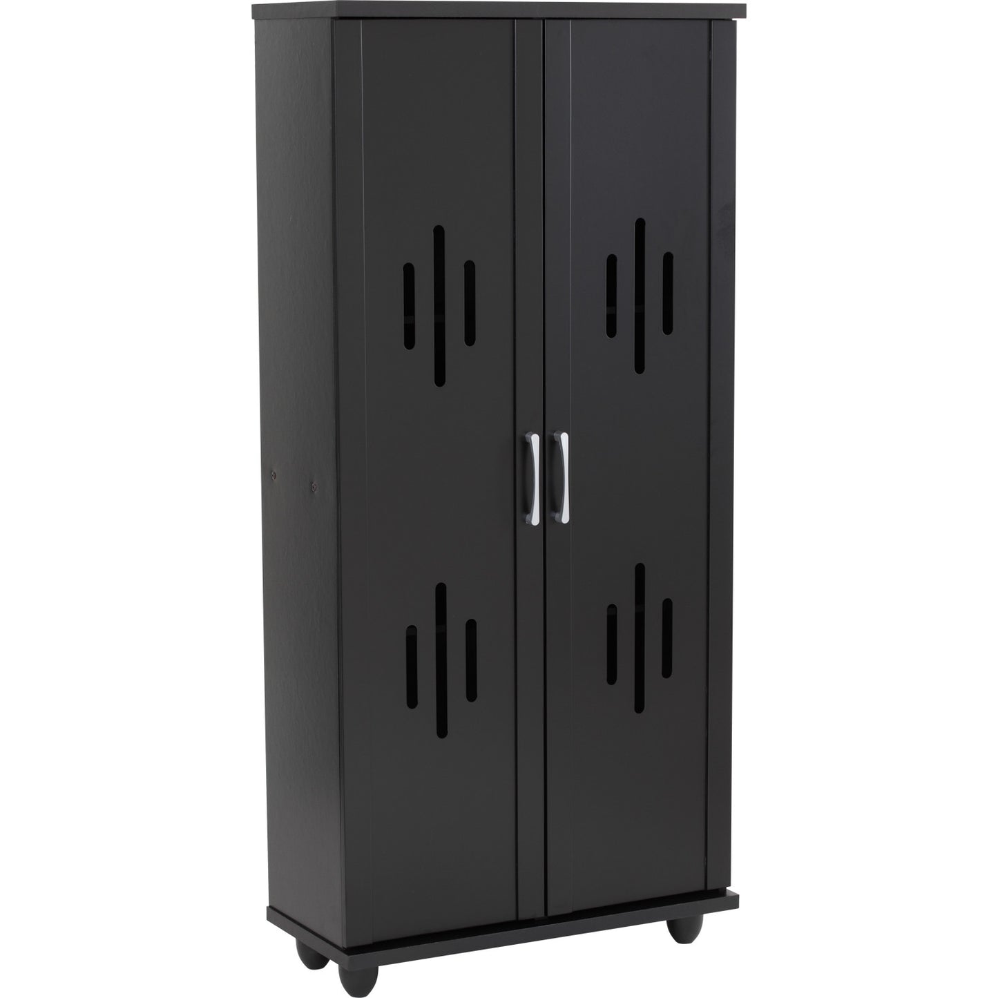 HASTING High Shoe Cabinet - Black