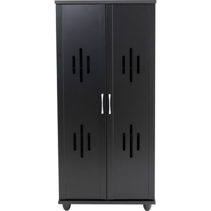 HASTING High Shoe Cabinet - Black
