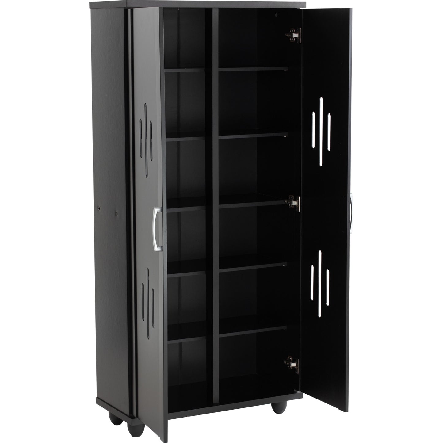 HASTING High Shoe Cabinet - Black