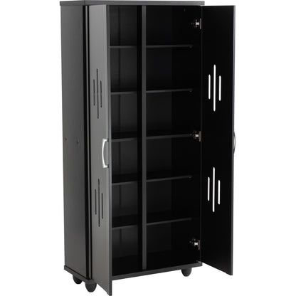 HASTING High Shoe Cabinet - Black