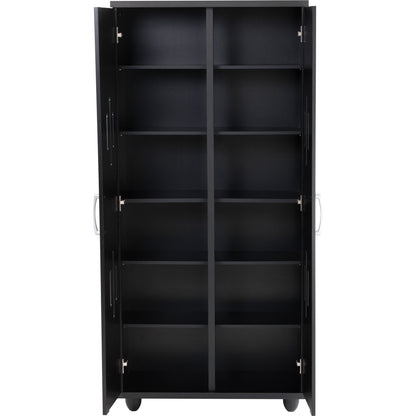 HASTING High Shoe Cabinet - Black