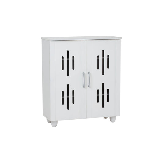 HASTING 2 Door Shoe Cabinet - White