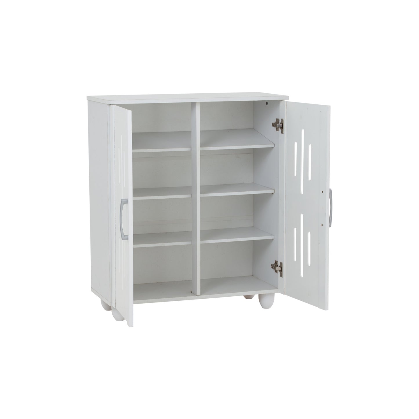 HASTING 2 Door Shoe Cabinet - White
