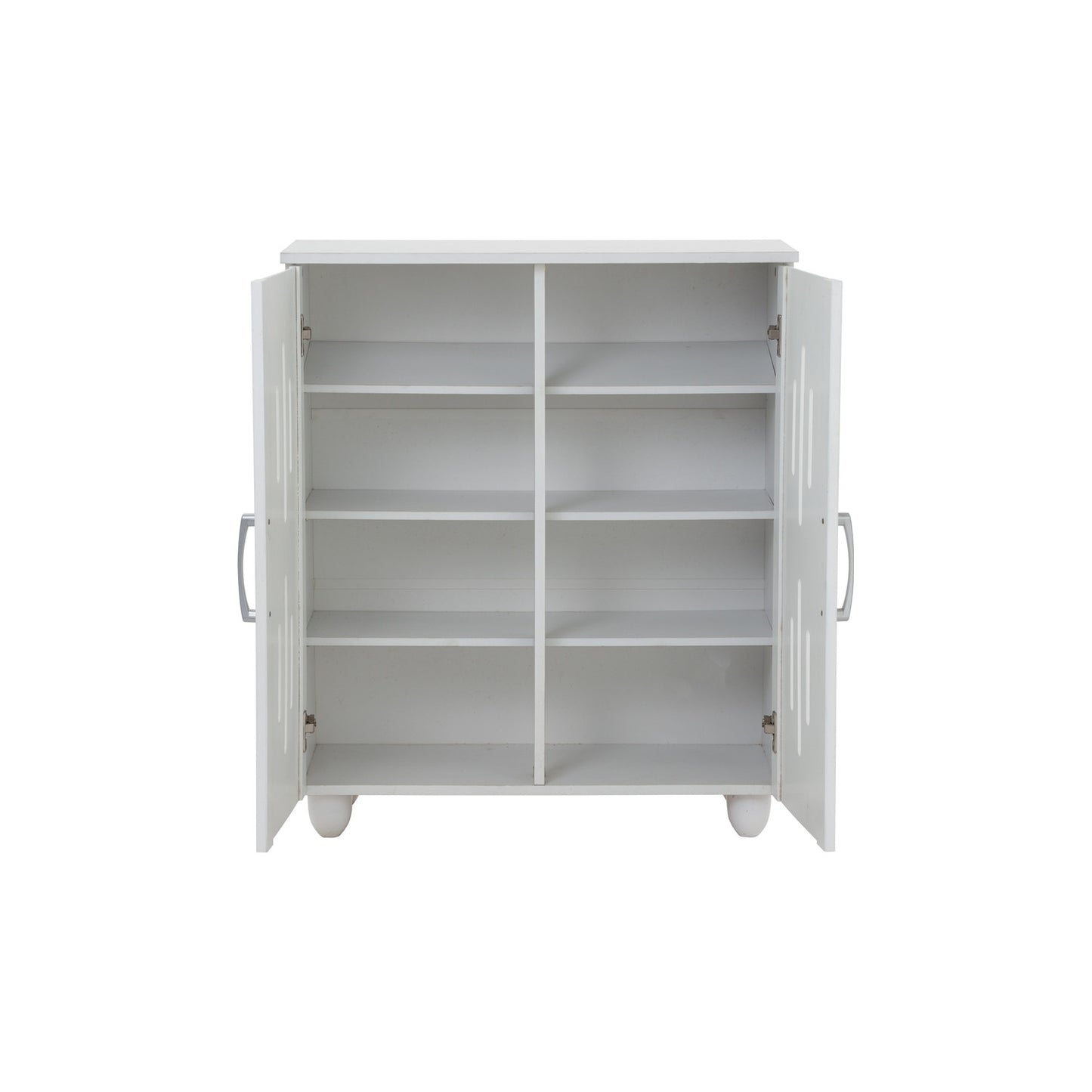 HASTING 2 Door Shoe Cabinet - White