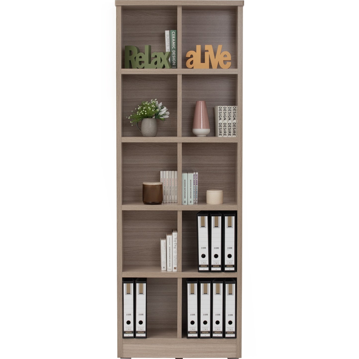 HAVIR File Cabinet (10 Compartment) - Ebonnese