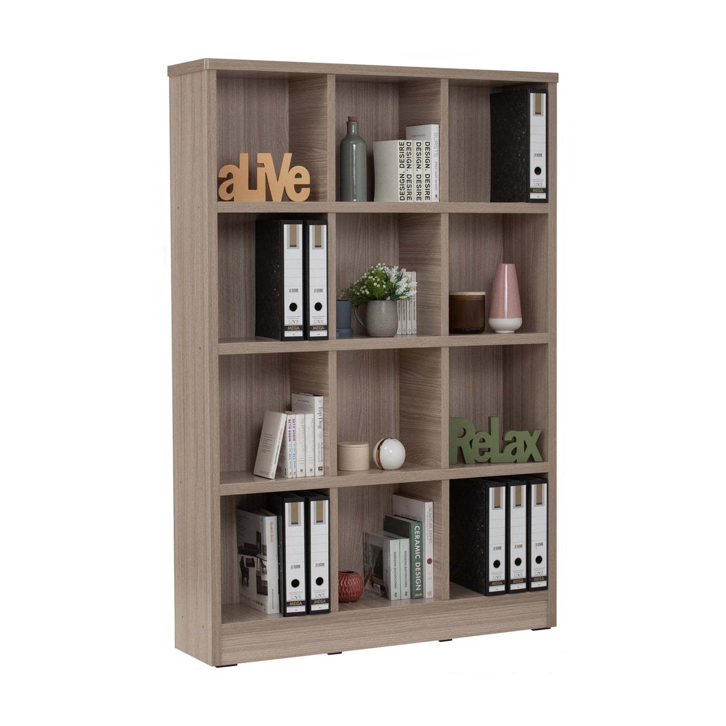 HAVIR File Cabinet (12 Compartment) - Ebonnese