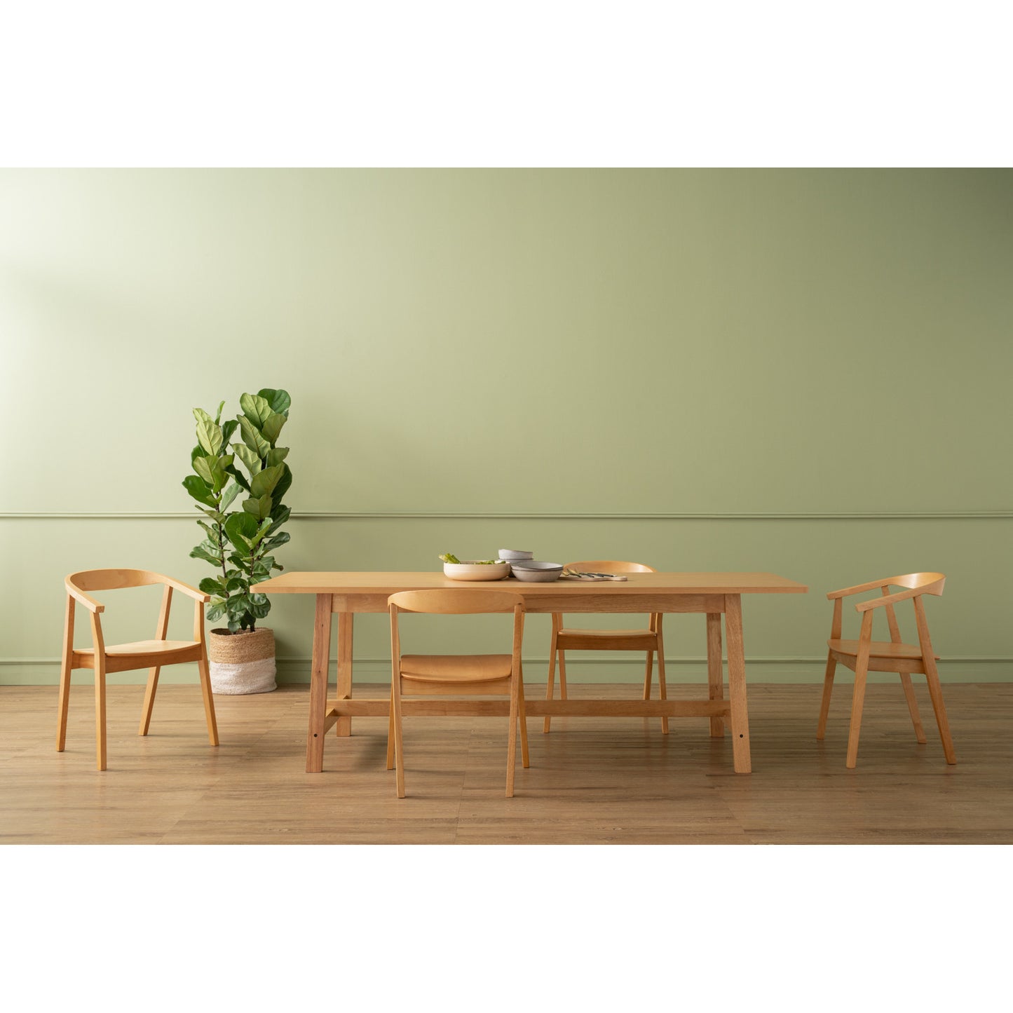 HAYNES Dining Table - Natural (2200L)