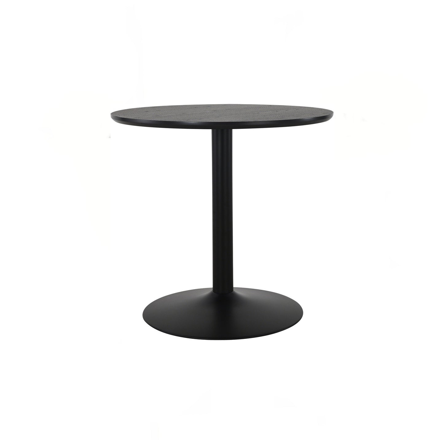 HEITER Round Dining Table - Black Top (800DIA)