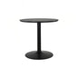 HEITER Round Dining Table - Black Top (800DIA)