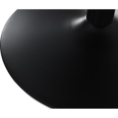 HEITER Round Dining Table - Black Top (800DIA)
