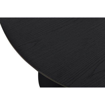 HEITER Round Dining Table - Black Top (800DIA)