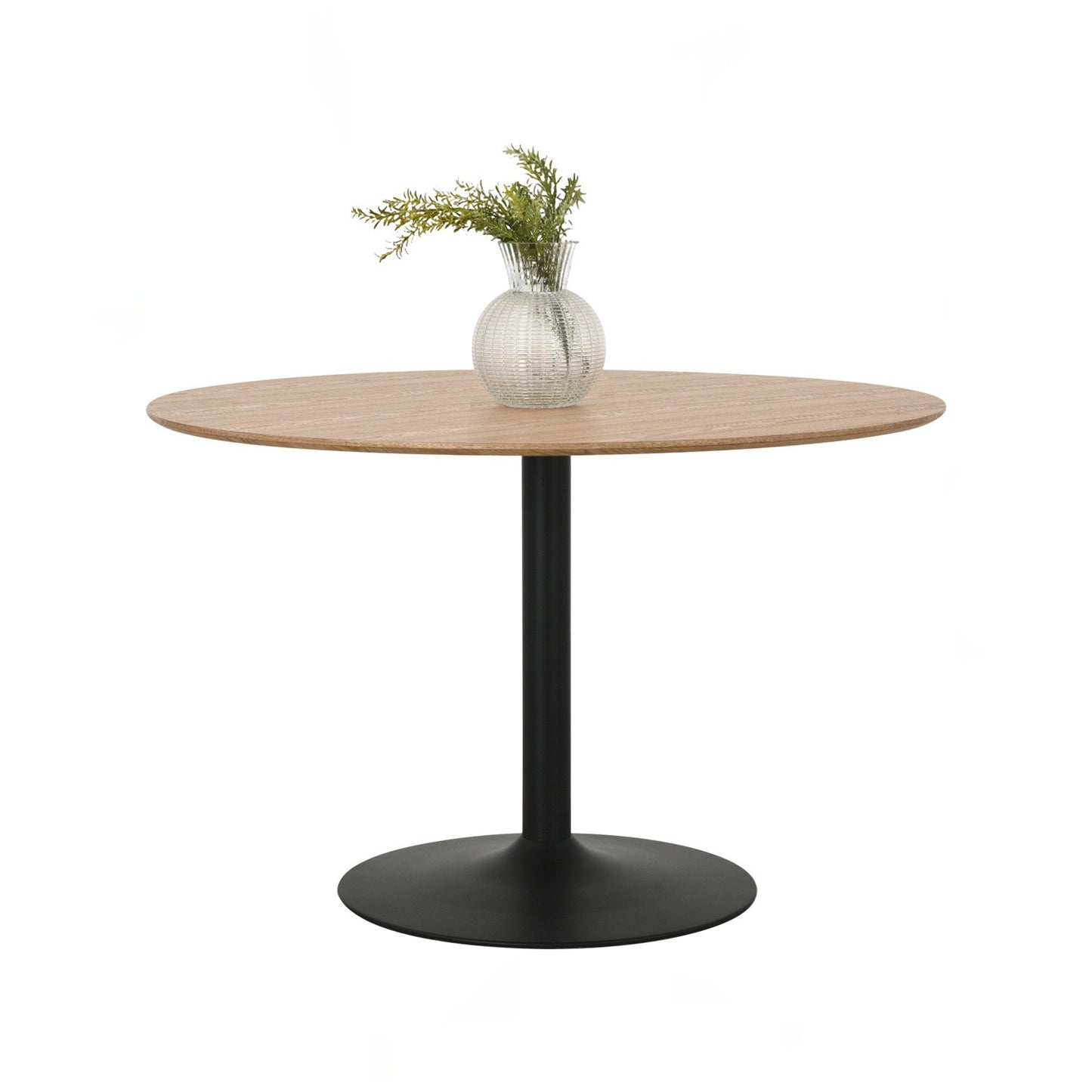 HEITER Round Dining Table - Natural Top (1200DIA)