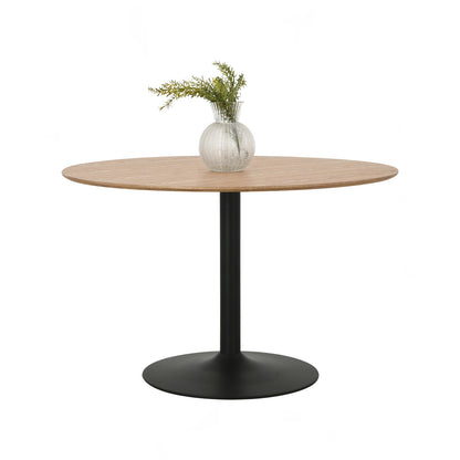 HEITER Round Dining Table - Natural Top (1200DIA)