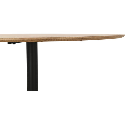 HEITER Round Dining Table - Natural Top (1200DIA)