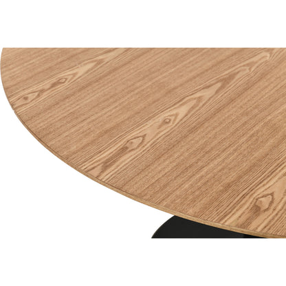 HEITER Round Dining Table - Natural Top (1200DIA)