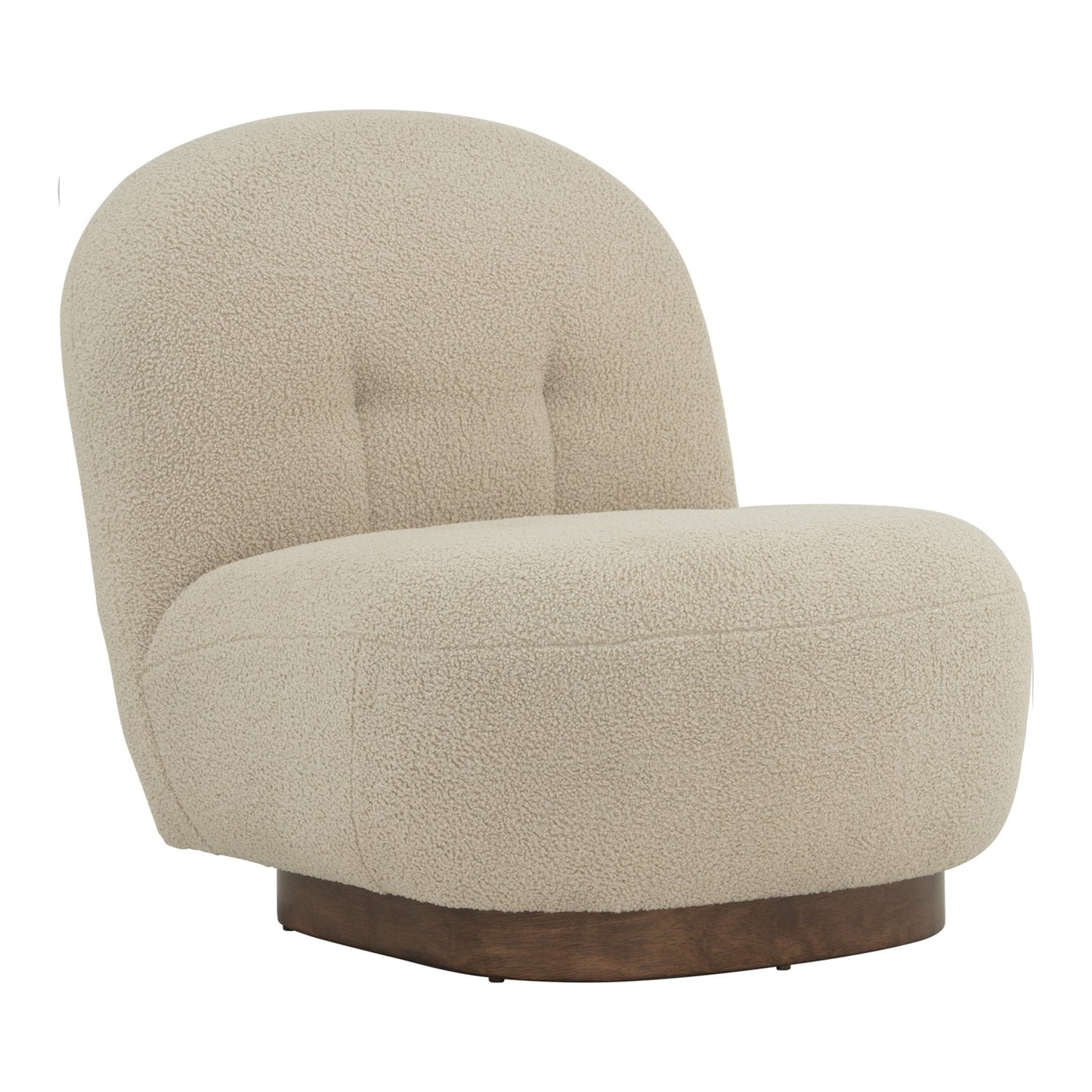 HELIA Lounge Chair - Brown Beige