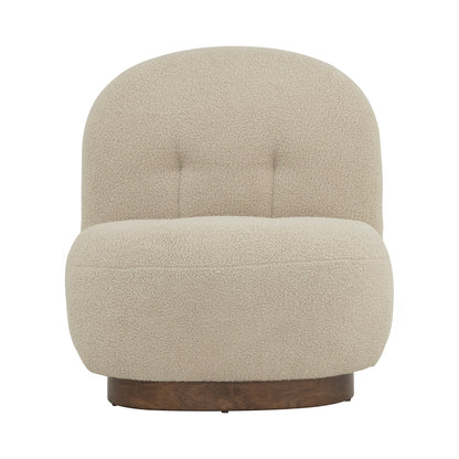 HELIA Lounge Chair - Brown Beige