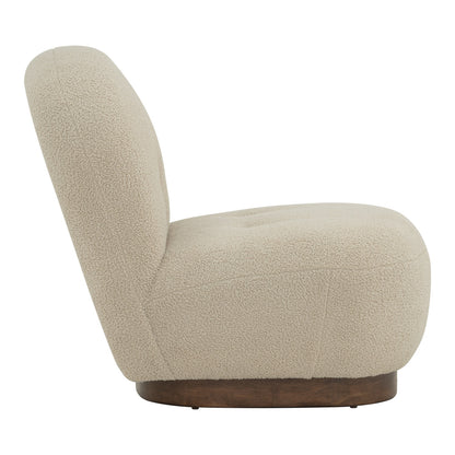 HELIA Lounge Chair - Brown Beige