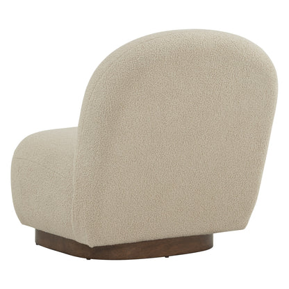 HELIA Lounge Chair - Brown Beige