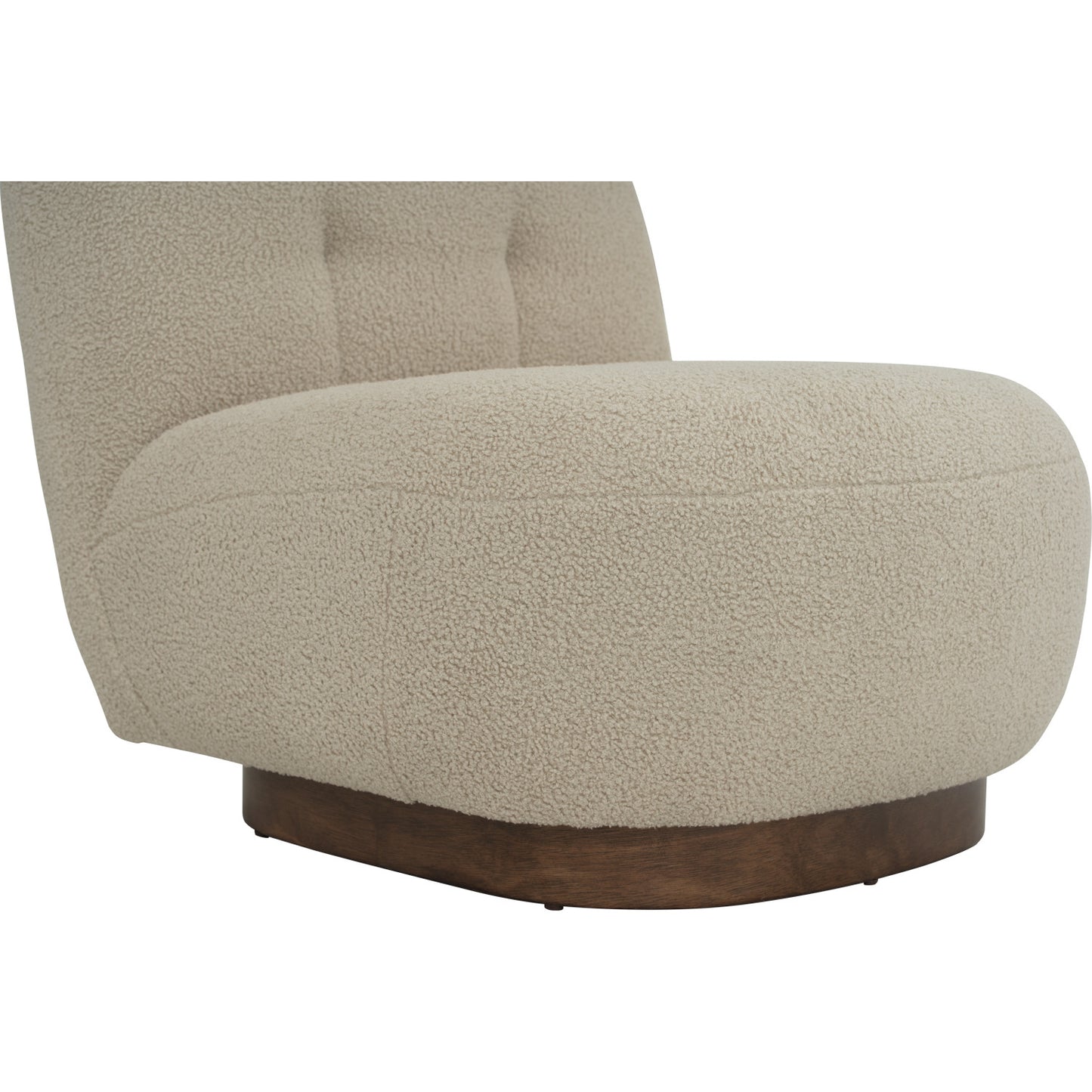 HELIA Lounge Chair - Brown Beige