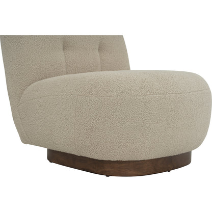 HELIA Lounge Chair - Brown Beige