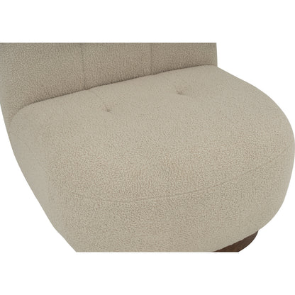 HELIA Lounge Chair - Brown Beige