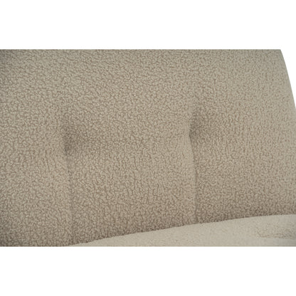 HELIA Lounge Chair - Brown Beige