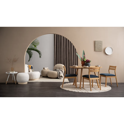 HELIA Lounge Chair - Brown Beige