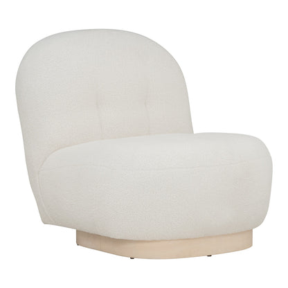 HELIA Lounge Chair - Cream White