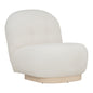 HELIA Lounge Chair - Cream White