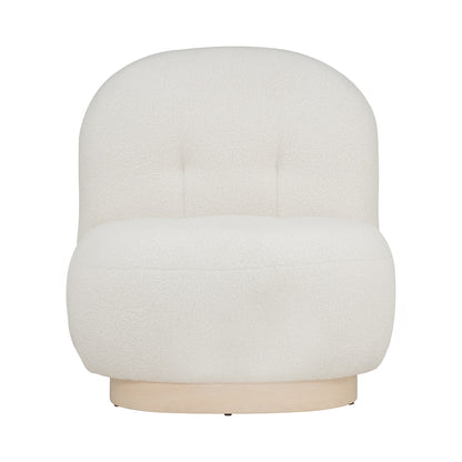 HELIA Lounge Chair - Cream White