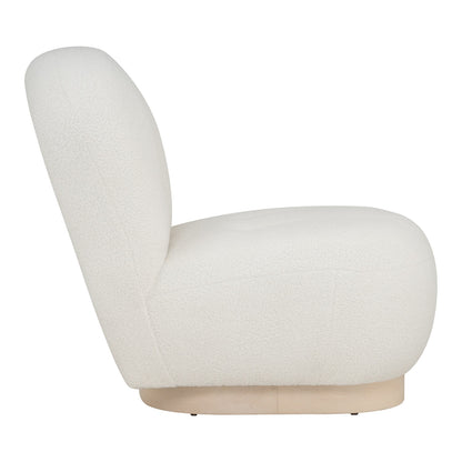 HELIA Lounge Chair - Cream White