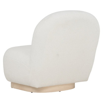 HELIA Lounge Chair - Cream White