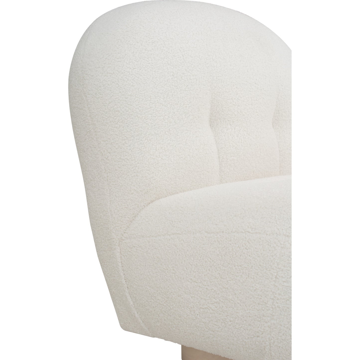 HELIA Lounge Chair - Cream White