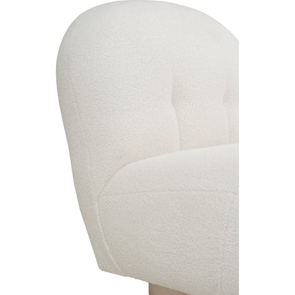 HELIA Lounge Chair - Cream White