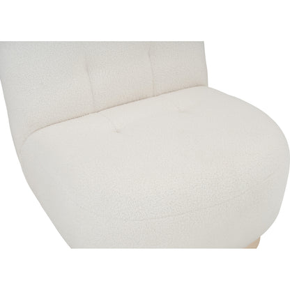 HELIA Lounge Chair - Cream White