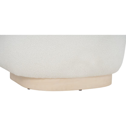 HELIA Lounge Chair - Cream White