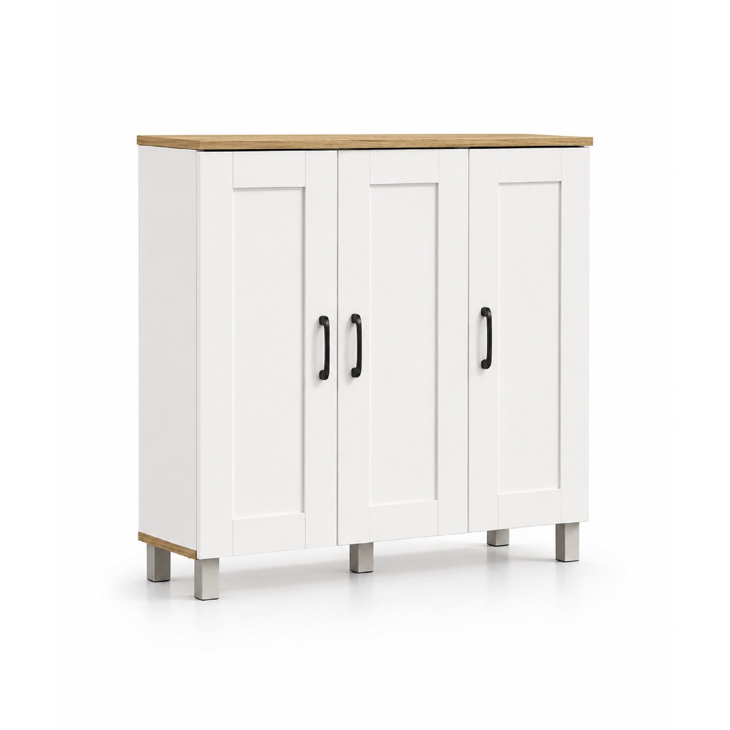 HEMNES 3 Door Shoe Cabinet