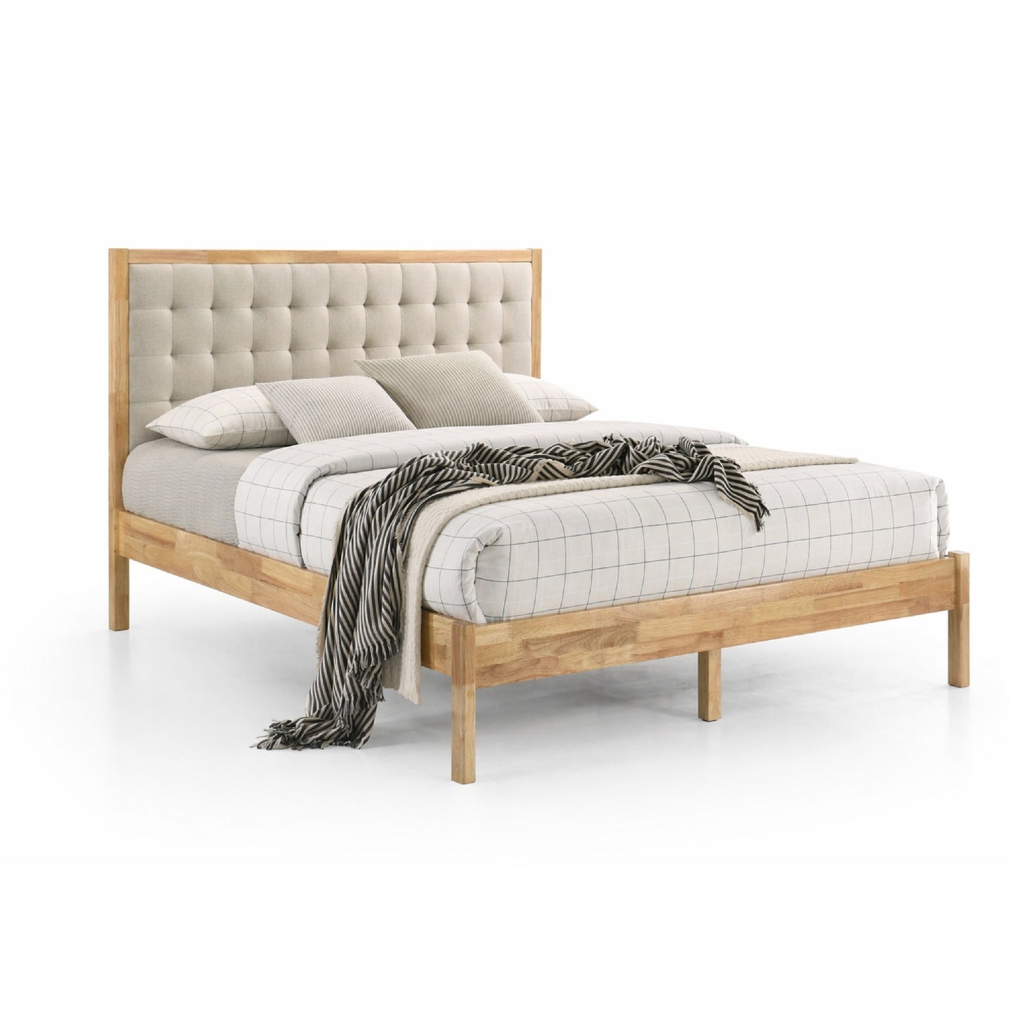HESTER Bedframe - Natural (King Size)