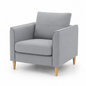 HETTY 1 Seater Sofa - Grey