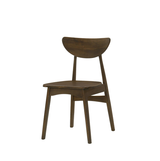 HINO Dining Chair - Walnut (Wooden Seat)