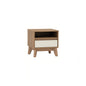HIRADO Bed Side Table - Oak (1 Drawer)