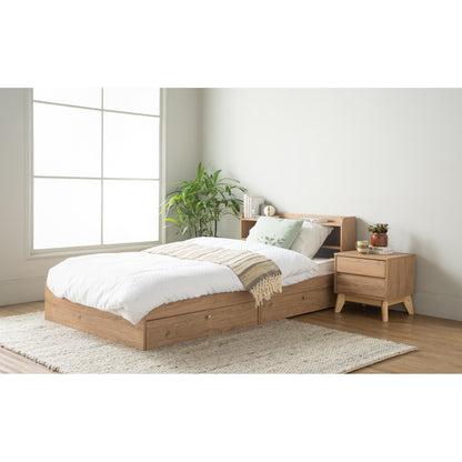 HIRADO Bedframe With Storage (Single Size)