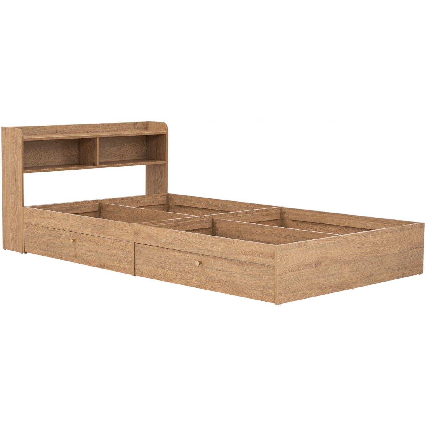 HIRADO Bedframe With Storage (Single Size)