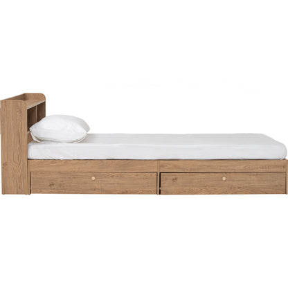 HIRADO Bedframe With Storage (Super Single Size)