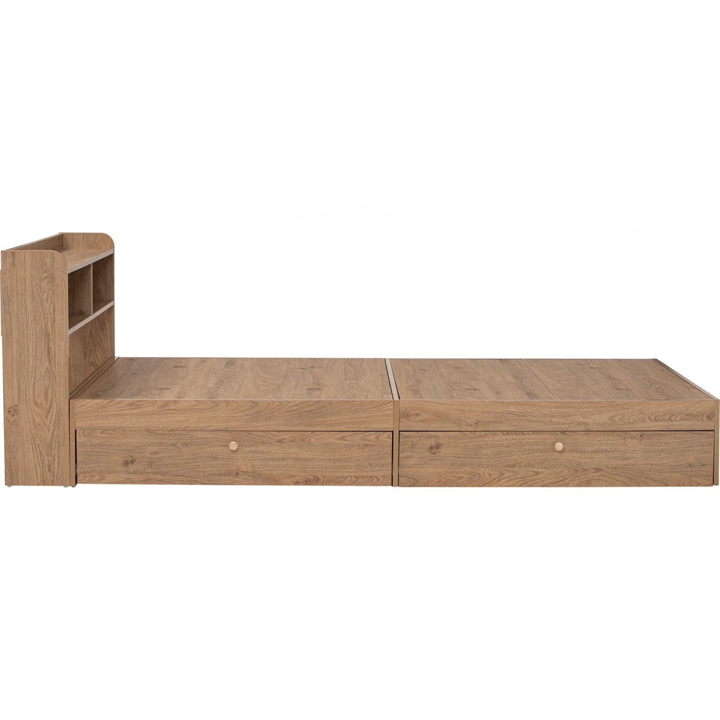 HIRADO Bedframe With Storage (Super Single Size)