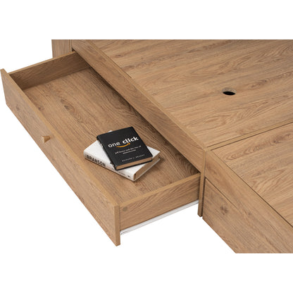 HIRADO Bedframe With Storage (Super Single Size)