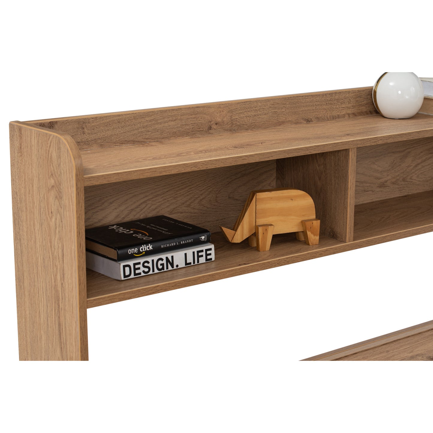 HIRADO Bedframe With Storage (Super Single Size)