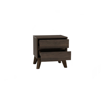 HIRADO Bed Side Table - Walnut