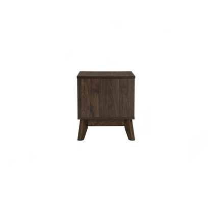 HIRADO Bed Side Table - Walnut